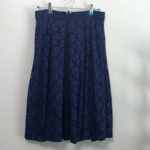Navy Blue Skirt